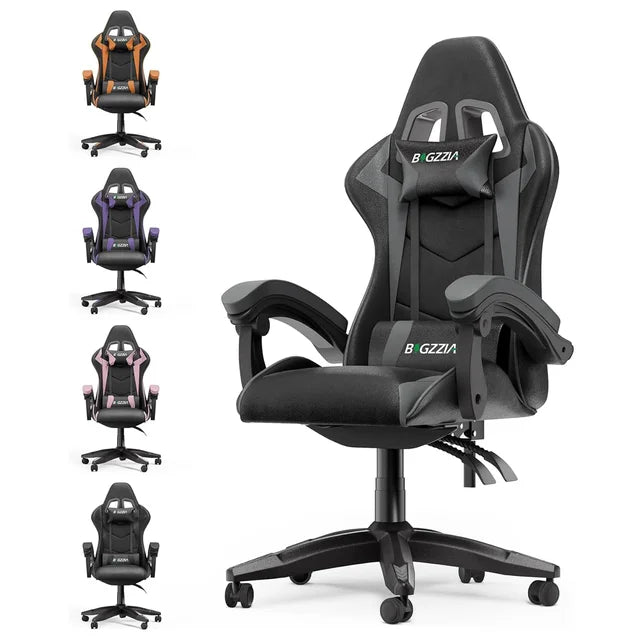 Gaming Office  Ergonomic PU Leather Computer Desk  with Headrest and Lumbar Support Game Chairs Racing Chair